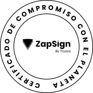 Sello de sostenibilidad ZapSign